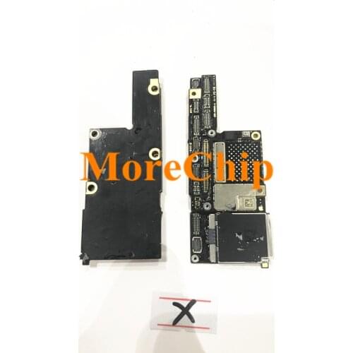 For iPhone X Used Motherboard For Intel No Nand Flash Chip Disoldering MainBoard Practise CPU Remove Technical Skill Logic Board