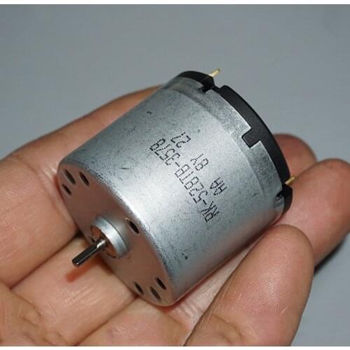 Micro DC Motor Round RK-528 Low Voltage Carbon Brush Motor DC 1.5V 3V 5V 6800rpm D Shaft for DIY Air Pump Deceleration Motor