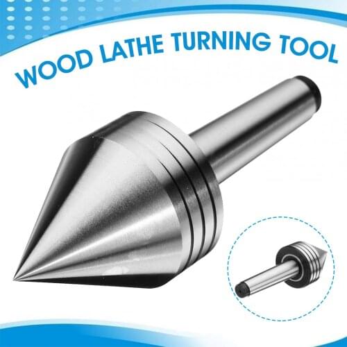 NEW MT2 Live Center Morse Taper Bearing Tailstock Center 0.001mm 60 Degree For CNC Cutter Lathe Tool For Metal Wood Lathe