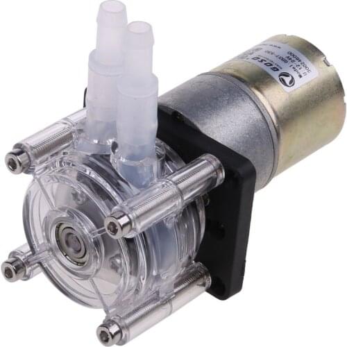 DC 12/24V Peristaltic Pump Large Flow Dosing Pump Vacuum Aquarium Lab Analytical