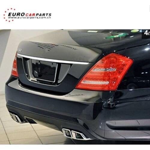 S class w221 s63 New MUFFLER TIPS stainless steel material with A logo for s63 exhuast pipe