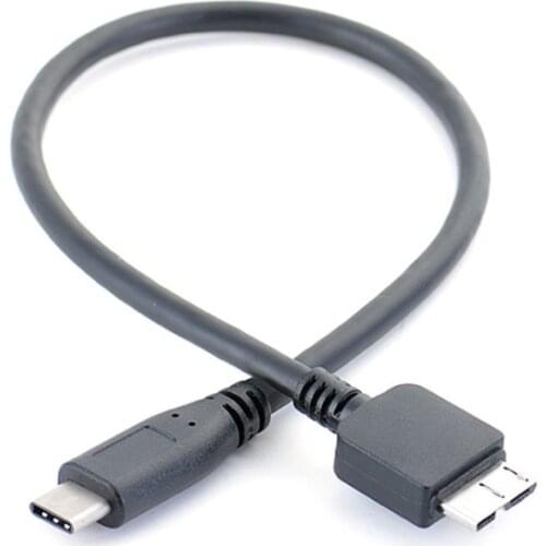 USB 3.1 Type-C naar USB 3.0 Micro B Kabel Connector Voor Hard Drive Smartphone MOBIELE TELEFOON PC 823#2