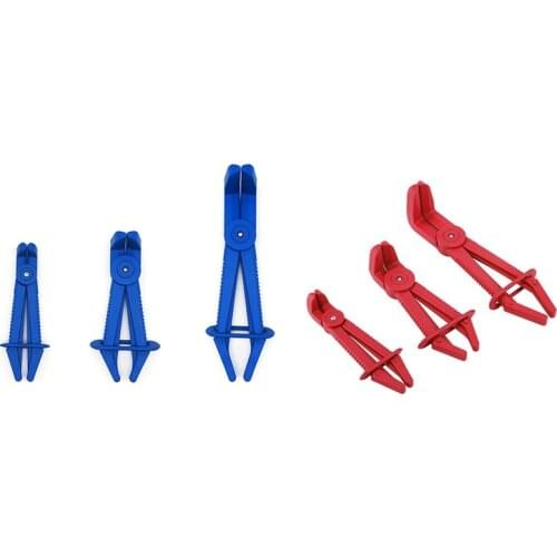 Hose Tube Clamp Pliers Tool Brake Fuel Water Line Clamp Pliers for Car Repair Hose Clamp Removal Hand Tool