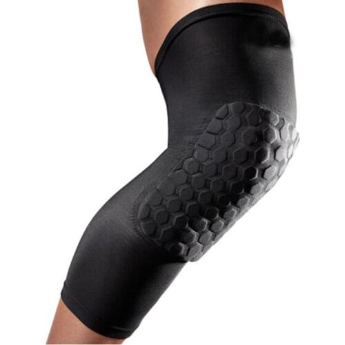 1 pc Adult Men Kids Sports Basketball Pad Leg Knee Long Sleeve Protector Gear Crashproof Air cushion knee protector