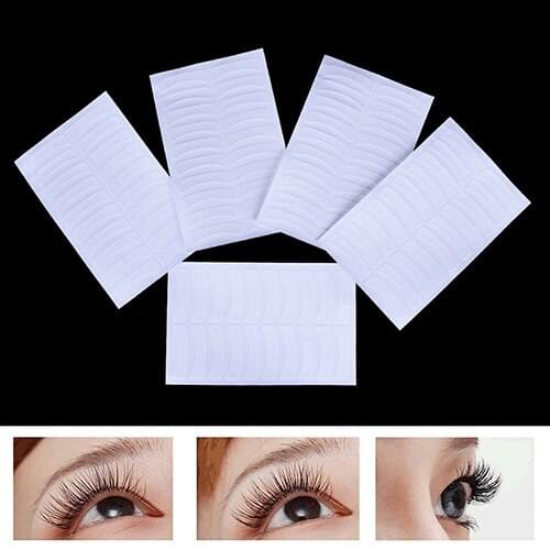 100pairs Wholesale Paper Patches Eyelash Under Eye Pads Lash Eyelash Extension Paper Patches Eye Tips Sticker Wraps