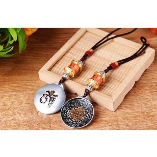 2P -Buddhist Exorcise evil spirits efficacious Mascot Tibetan Buddhism Ninth palace eight diagrams FENG SHUI hanging card