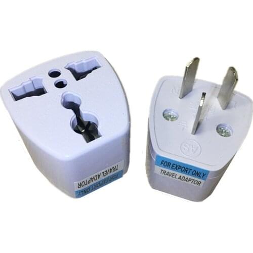 3 pin Adaptor US Power Adapter Travel Converter to US/UK/EU Universal AU Plug Charger For Australia New Zealand