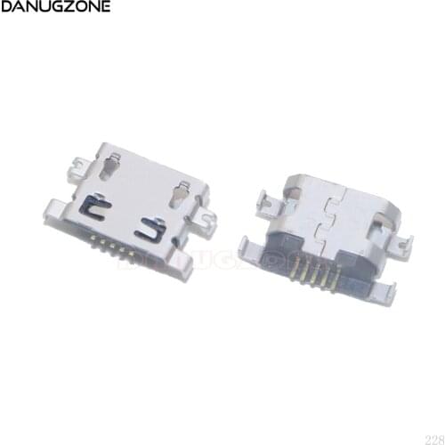 50PCS/Lot For ZTE Nubia M2 Play Version NX907j USB Charging Dock Charge Socket Port Jack Plug Connector
