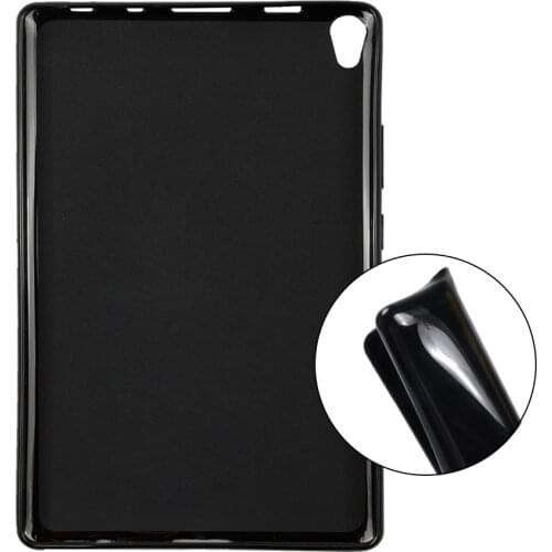 Case For Lenovo Tab 3 8 Plus 8.0'' Tab3 8plus TB3-8703 8703F Soft Silicone Protective Shell Shockproof Tablet Cover Bumper Funda