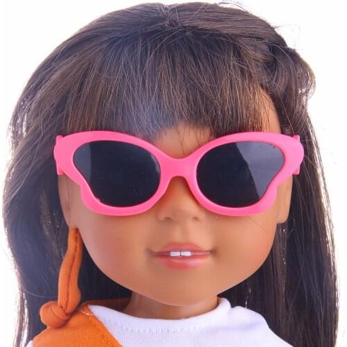 DreamButterfly Frame Fashion Glasses Fit For American Doll 18 inch American Accessories