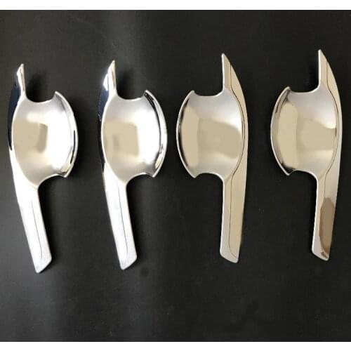 2012-2017 ABS Chrome Trim For Mazda Bt-50 Accessories Door Handle Insert Bowl Trim For Mazda Bt50 Car Styling