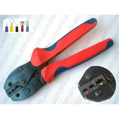 Insulated terminal crimp tool,crimper for pre insulated terminal connector LY-03C