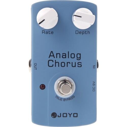 JOYO JF-37 ANALOG CHORUS Electric Guitar Effect Pedal with True Bypass Guitar Pedal for Guitar Accessories Parts