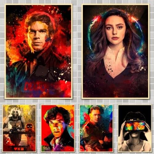 West World Movie Poster Wall Stickers For Home Room Bar Decor Art