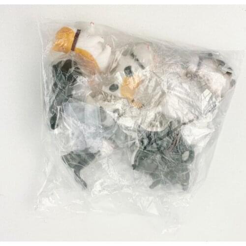 Set of 9 Cats Figurines Desktop Kitten Figures Dolls for Car Dashboard