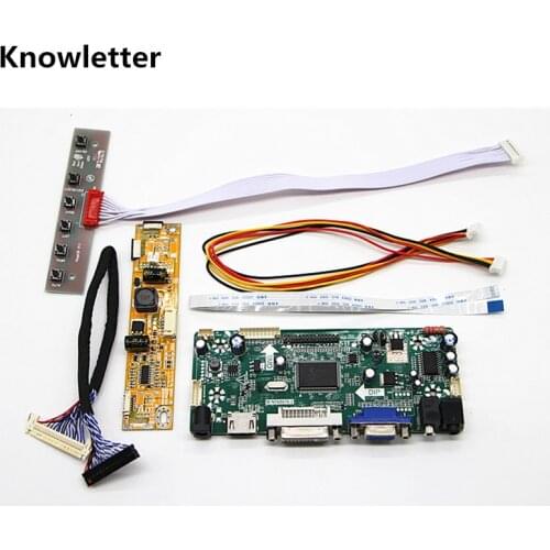 HDMI+DVI+VGA+AUDIO LCD Controller Board kit For 21.5" LM215WF3 SLC5 1920*1080 LCD controller board DIY kits