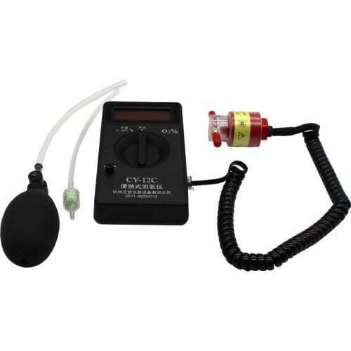 Portable O2 Oxygen Concentration Content Tester Meter Detector CY-12C