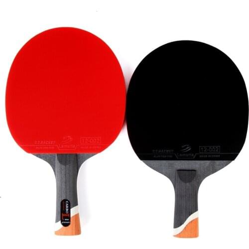 Lemuria Legend Carbo Table Tennis Racket FL Or CS Handle Offensive Advance Ping Pong Blade With Pimples In Rubber