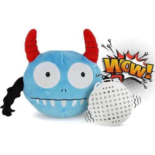 Pet Dog Electric Plush Toy Creative Squeak Vibrating Ball Automatic Electronic Shake Crazy Dog Toys Interactive Toys Pets Gifts