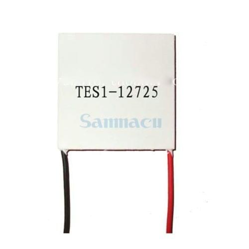 25x25x3.7mm 2.5A 15V 20.8W TES1-12725 Thermoelectric Cooler Peltier Heatsink