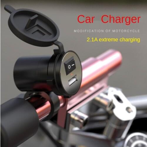 USB Motorcycle Bike Mobile Phone Charger 12V Universal Mobile Phone Accessories Port Socket Waterproof Fast Charging