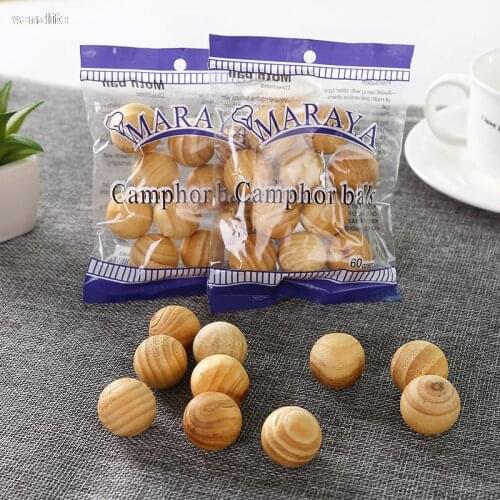 Vanzlife Pure Flavor Camphor Wood Sanitary Ball Mothball Repellent Deworming deodorizing moistureproofing mildew proofing