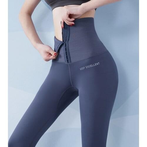 Willarde Fitness Sport Leggings Womens Corset Hip Lift Postpartum Shaping High Waist Yoga Pants Femme Gym Running Tights