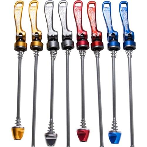 1 Pair Quick Release Skewer Lever 7075 Aluminum Alloy Mountain Bike Wheel Bicycle Removal Tool Quick Realse Shaft Hub MTB Parts