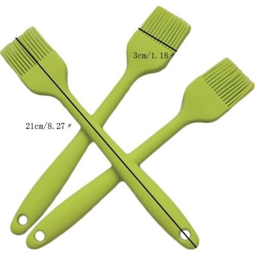 1Pcs Silicone BBQ Brush Tool Bread cookie Oil Cream Cooking Basting Brush Silicon Kitchen Cake pastry Tool