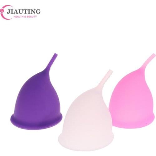 1Pcs Menstrual Lady Cup Medical Grade Silicone Menstrual Cup Collector Menstrual Cup Hygiener Period For Women