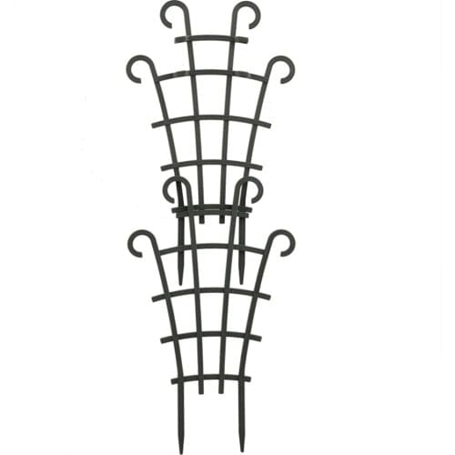 2 Pcs Plant Climbing Trellis DIY Garden Plastic Mini Superimposed Potted Plant Support Garden Trellises For Plant Vines