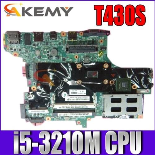 Akemy FRU 04X3717 laptop motherboard for lenovo thinkpad T430S i5-3210M DDR3 Mainboard