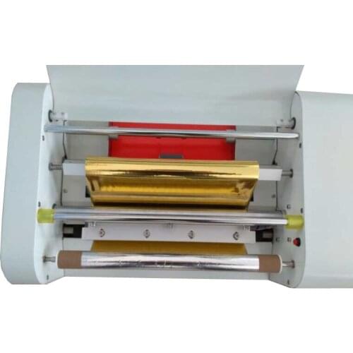 Automatic Roll Fabric Polyester Lace Ribbon Hot Stamping Machine