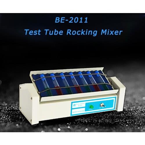 BE-2011 Test Tube Rocking Mixer 16 Times/Min Lab Ultra-Low Noise Shaker Mixing Mixer Suitable For Cold Storage And Incubator