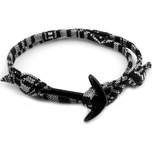 Chavin Mesh Drawstring Anchor Male Women 'S Steel Bracelet Accessories Jewelry Fashion Trend Glamorous Posture Charisma Quality 2021 Season New Model