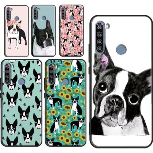 Boston Terrier Dog Case For Xiaomi Redmi Note 10 9 Pro Case For Redmi Note 8 7 Pro 8T 9S 9A 9C 9T Cover Funda