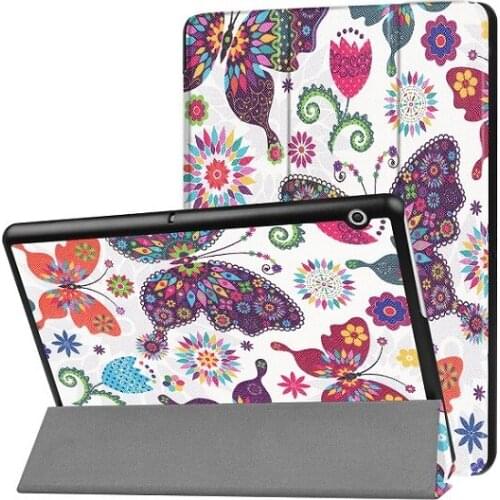Case For Huawei MediaPad T3 10 AGS-L09 AGS-L03 9.6 inch Cover Funda Tablet for Honor Play Pad 2 9.6 Slim Flip PU Case