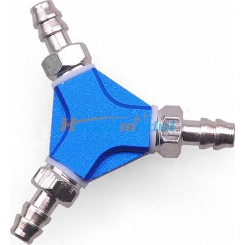 CNC Universal Oil Nozzel Three Direct Link 3 Way Joint For Gasoline Engine Air System