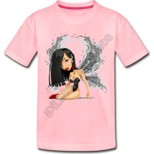 Dancing Girl Cartoon Kids T-Shirt 3D All Over Printed Kids t shirts Boy For Girl Funny Animal Summer Short Sleeve