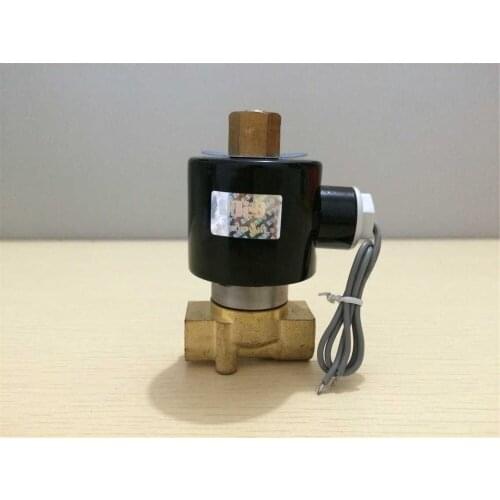 3/8" Electric Solenoid Valve Water Air Medium N/O Normally Open 2W-40K-10 12VDC 24VDC 110VAC 220VAC
