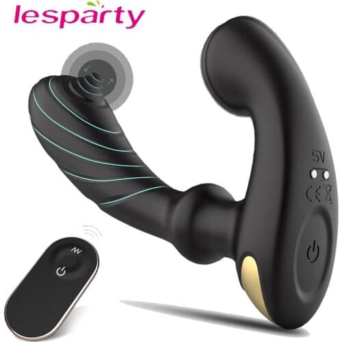 Thumping Male Prostate Massager Anal Butt Plug Vibrators for Men Masturbator Remote Control Dildo Vibrator Sex Toys for Woman