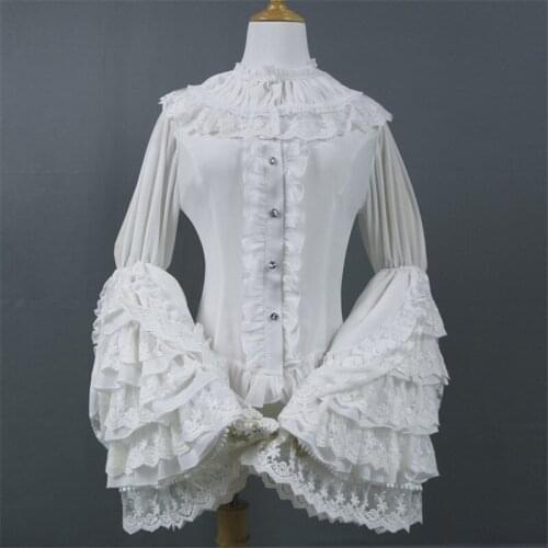 Guibaimao Blouses With Flowers