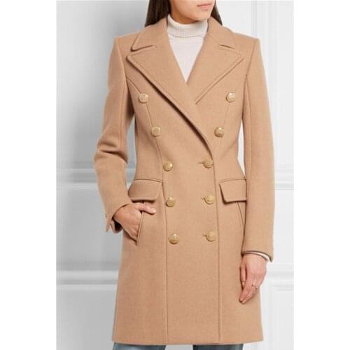 JOLOUN Womens Black Coats