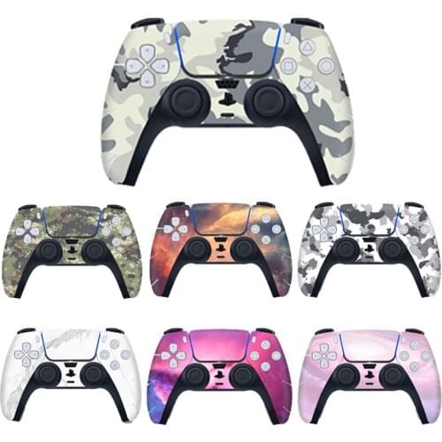 Camouflage Sticker For PS5 Controller Decal Skin For PS5 Gamepad Joystick for PlayStation 5 Controllers For PS5 Accessories