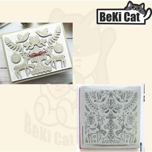 Background present animal Clear Stamps for DIY Scrapbooking/Card Making Fun Decoration Supplies