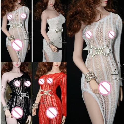 1/6th Perspective Outfit Tight Skirt Evening Dress Fit 12'' PH TBL JO Action Figure Body