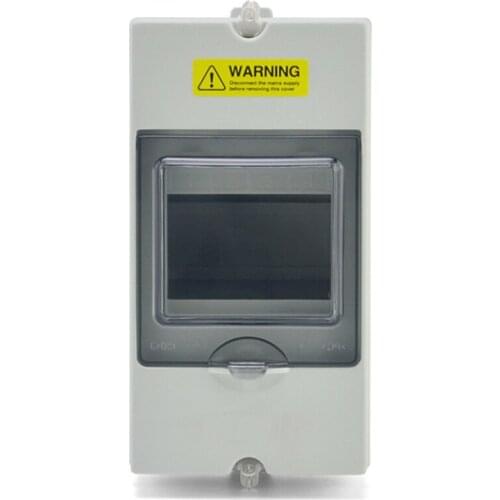 4 Way Wiring Terminal Blocks IP65 Waterproof Electrical Distribution Enclosure Outdoor Panel Box