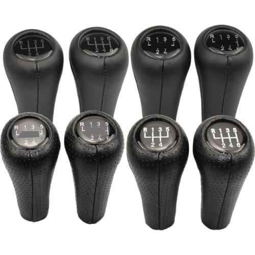 5/6 Speed Advanced Leather Gear Shift Knob For BMW 1 3 5 6 Series E30 E32 E34 E36 E39 E46 E53 E60 E61 E63 E81 E82 E90 Gear Head