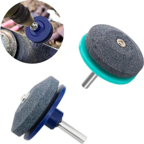 50MM Faster Lawn Mower Sharpener Lawnmower Parts Lawnmower Blade Grinding Sharpener Garden Tools Universal Whetstone