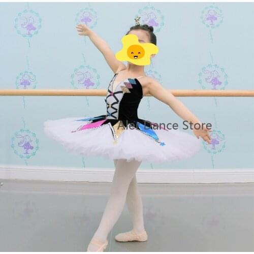 Harlequinade Professional Ballet Tutu Children Kids Girls Adult Pancake Platter Performance Ballet Costume Tutus Ballerina Dress